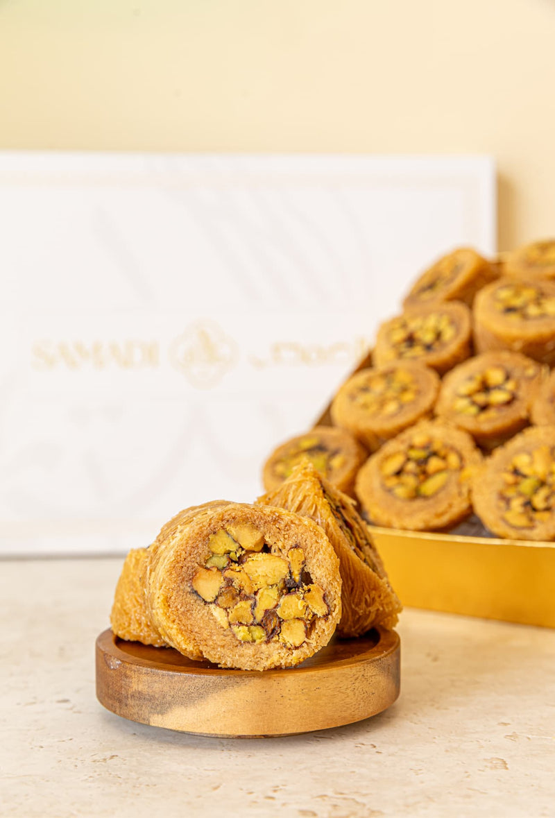 Bourma with pistachio