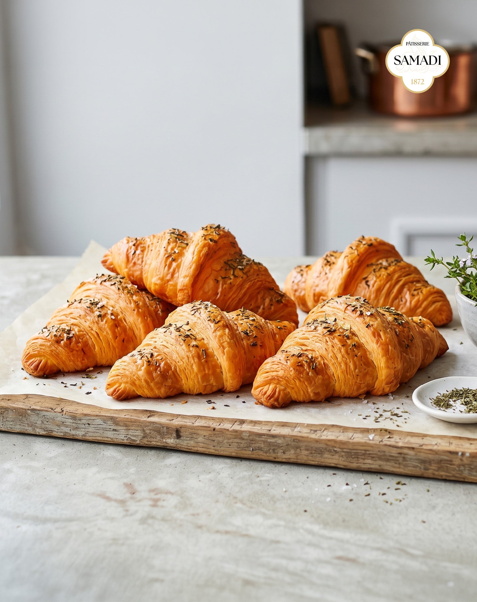 Croissant Thym