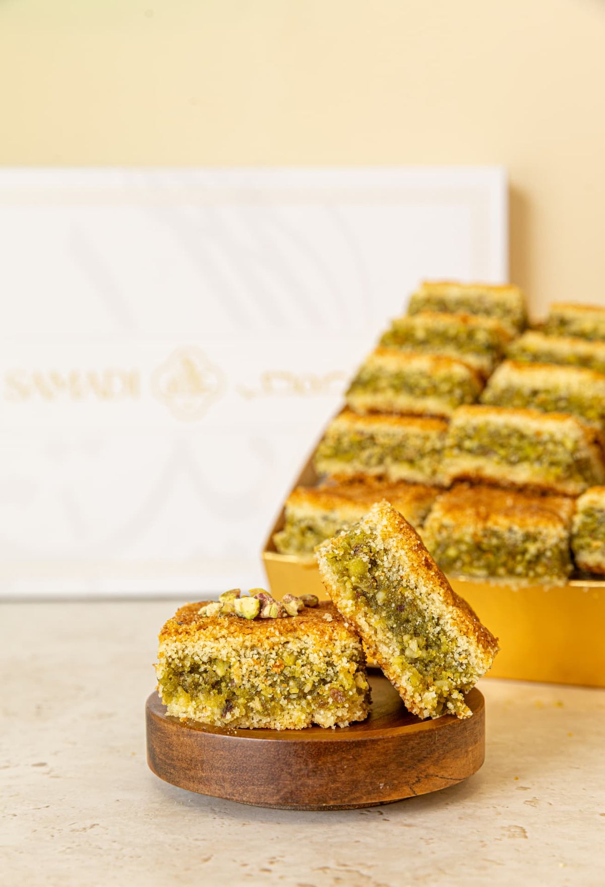 Maamoul mad with pistachio