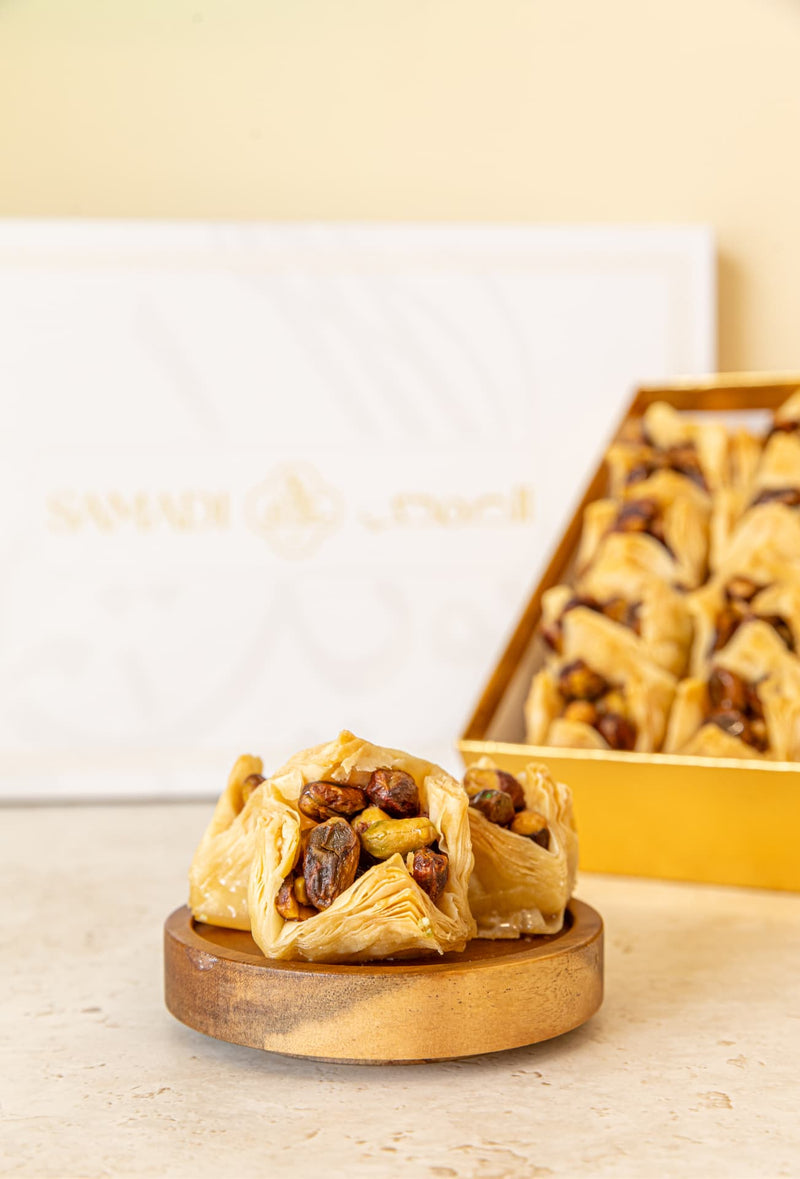 Warda phyllo pastry with pistachio